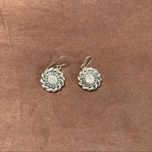 Silver Costume jewelry earrings
